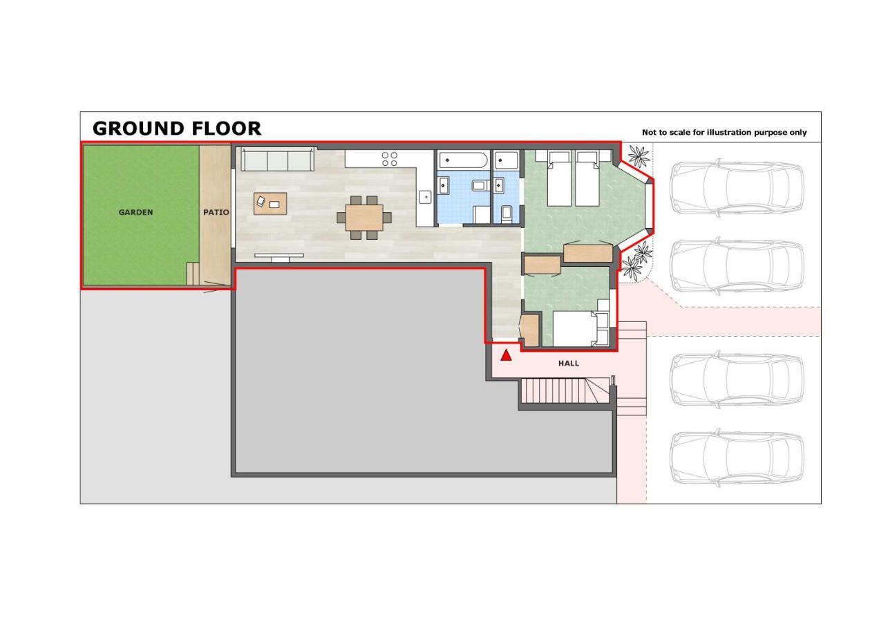 Ferienwohnung Star London Vivian Avenue 2-Bed Retreat With Garden The Hyde Exterior foto